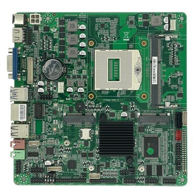 Placa-mãe assíncrona com três monitores HM86 Placa-mãe HM87MINIM ITX